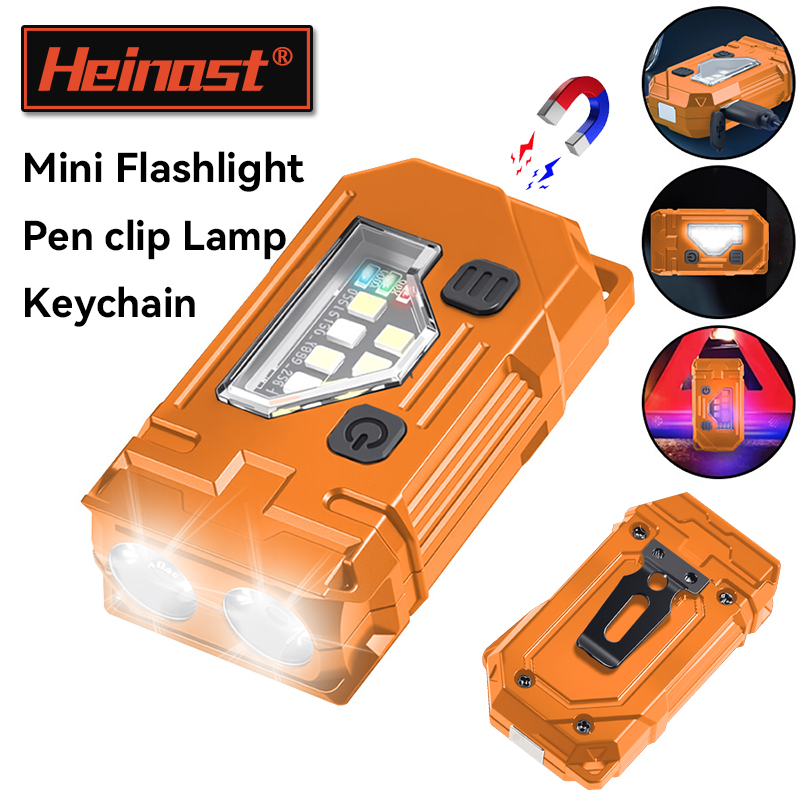 Fishing Headlamp - Mini Anahtarlık EDC El Feneri Şarj
