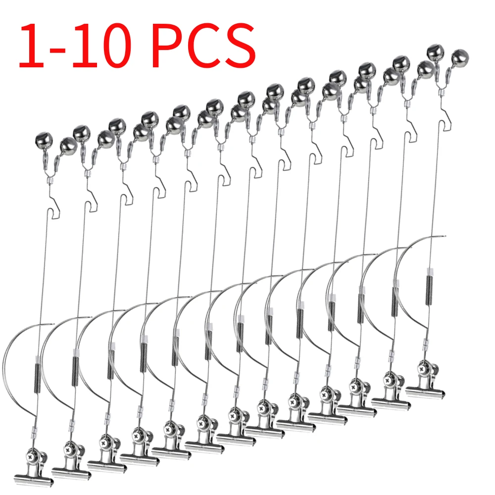 Fishing Equipment Bait - 1-10 adet balıkçılık çan isırık alarmları