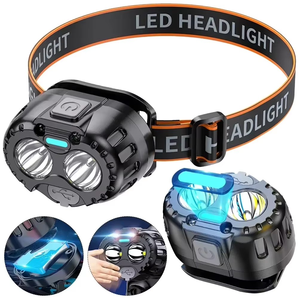Fishing Headlamp - Güçlü LED Kafa Lambası IPX4 Su