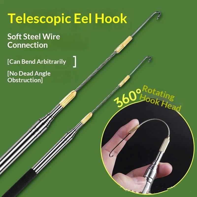 Saltwater Fishing Hook - Teleskopik Yılan Balığı Balıkçılık Kancası 360