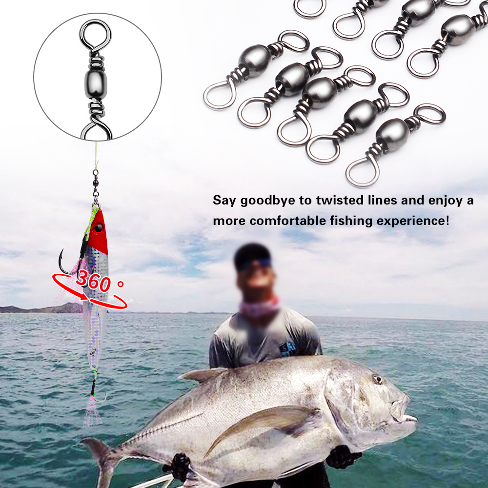 100 Adet Balıkçılık Fırdöndüle - Saltwater Fishing Hook incelemesi ve fiyatı