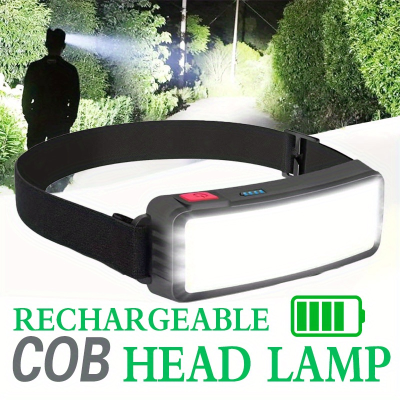 Güçlü COB LED Far Tip-c Şarj E - Fishing Headlamp incelemesi ve fiyatı