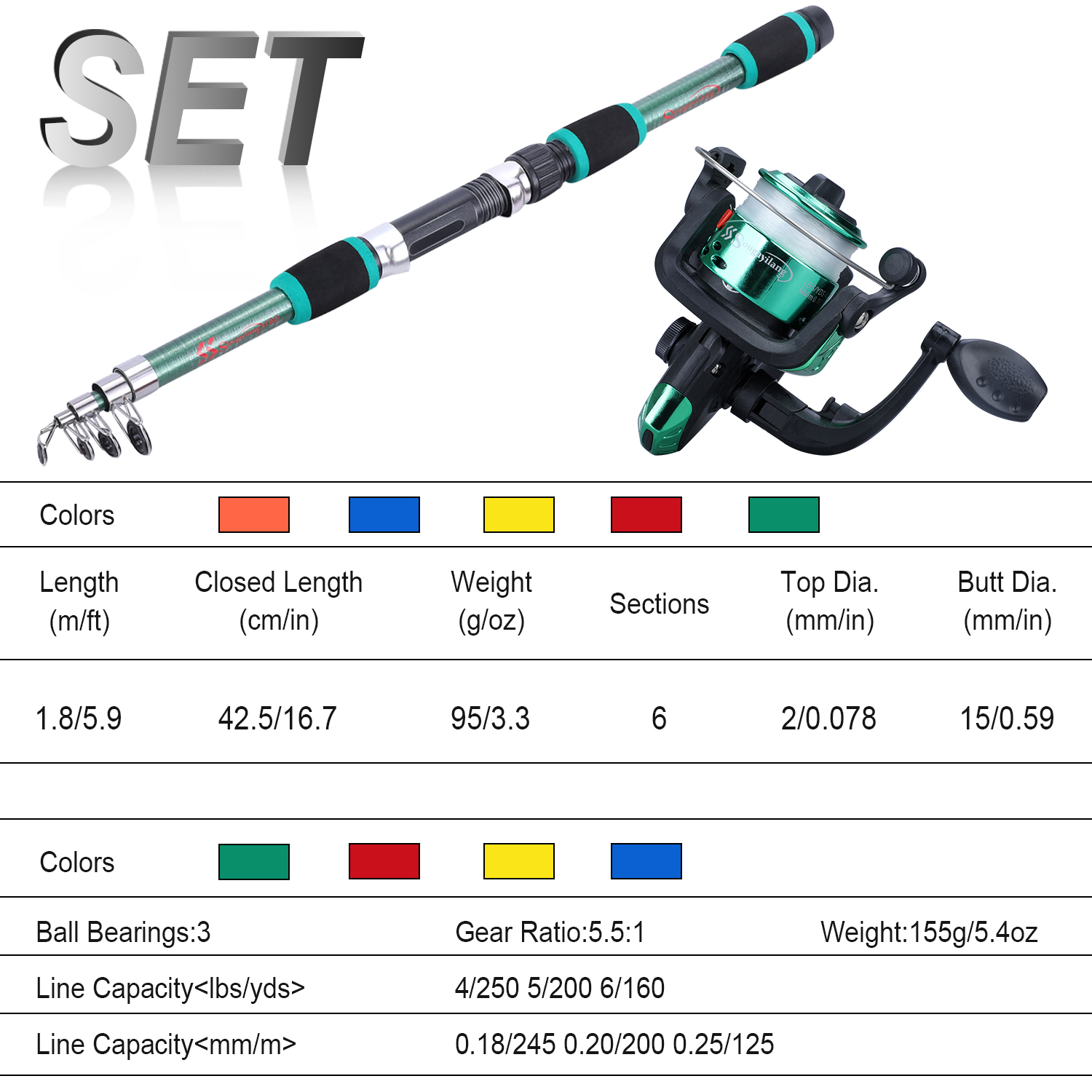 Sougayilang Çocuklar olta kamı - Saltwater Fishing Hook incelemesi ve fiyatı