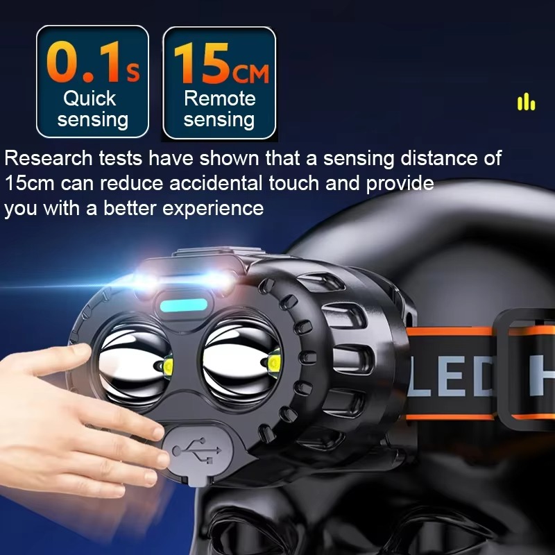 Güçlü LED İndüksiyonlu Kafa La - Fishing Headlamp incelemesi ve fiyatı